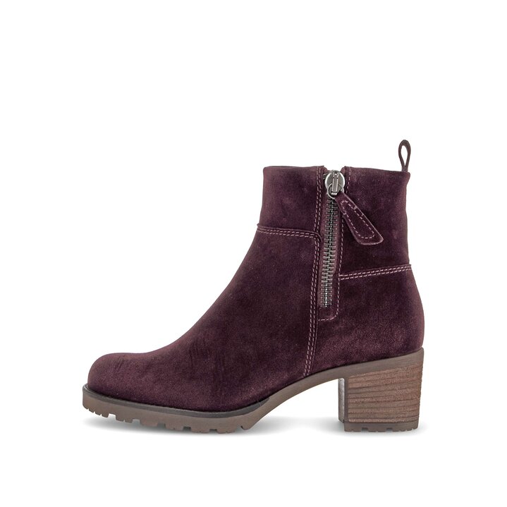 Sportliche Stiefelette lila #0