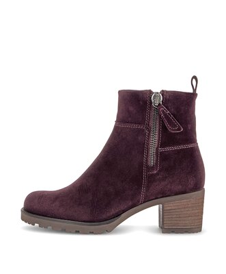 Sportliche Stiefelette lila