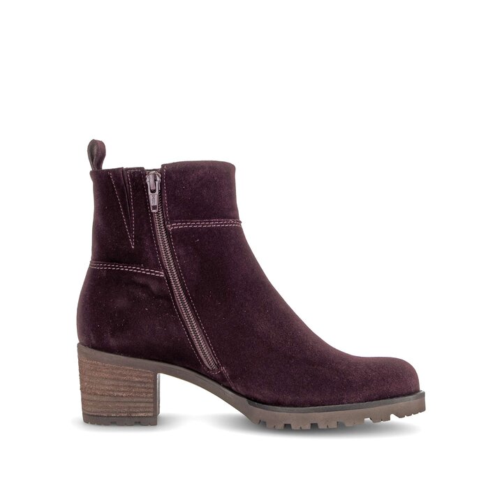 Sportliche Stiefelette lila #1