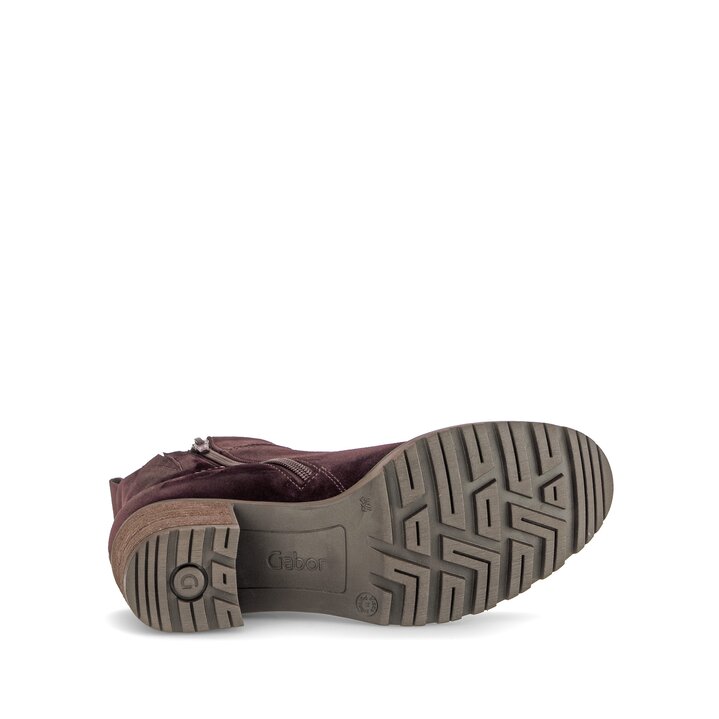 Sportliche Stiefelette lila #4