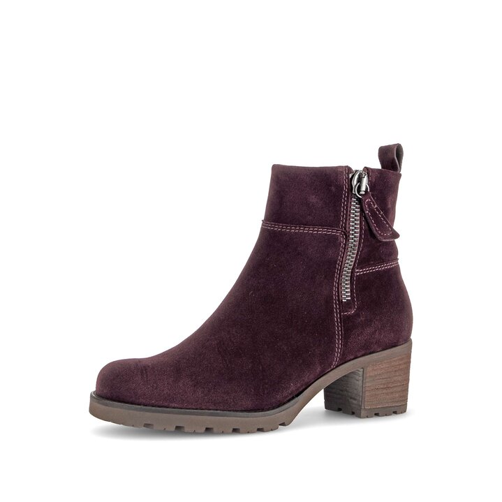 Sportliche Stiefelette lila #2