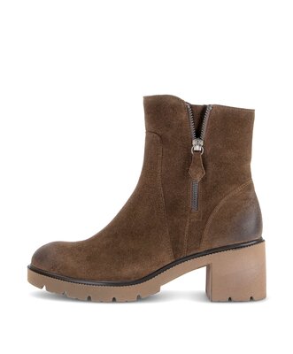 Sportliche Stiefelette braun