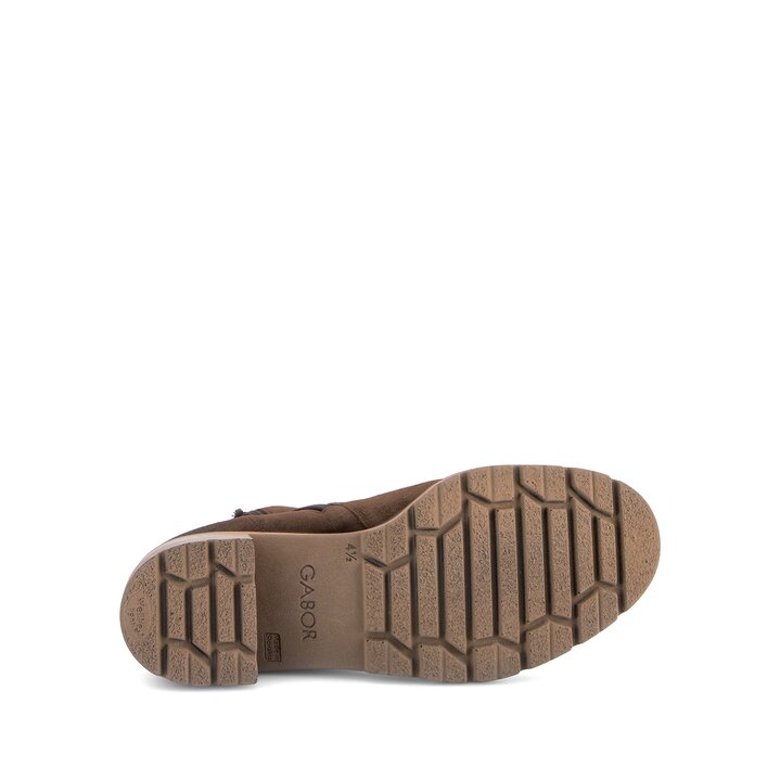 Sportliche Stiefelette braun #4