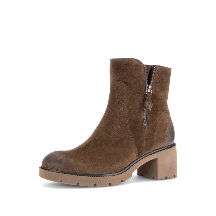 Sportliche Stiefelette braun #2