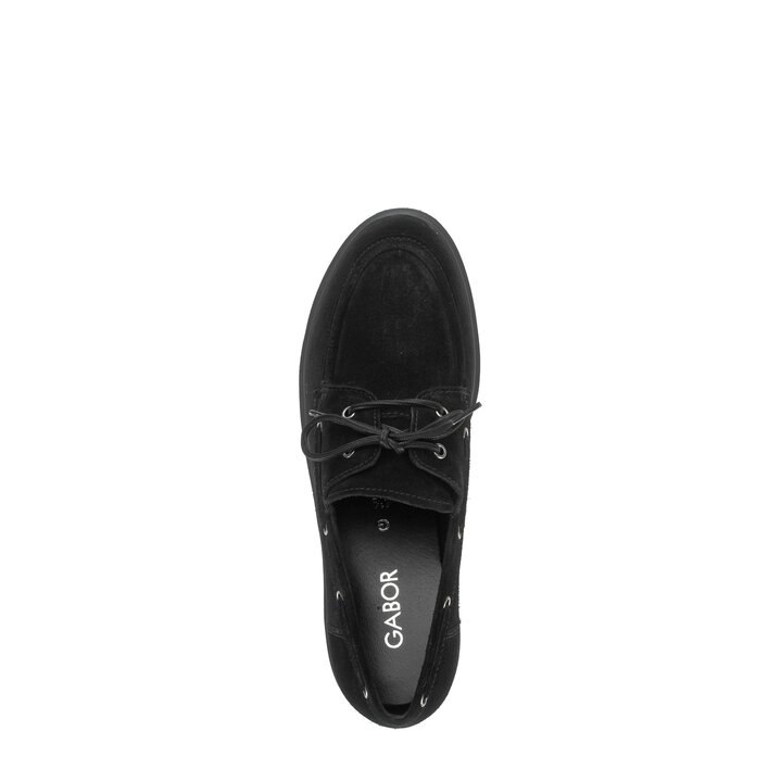 Mocassin zwart #5