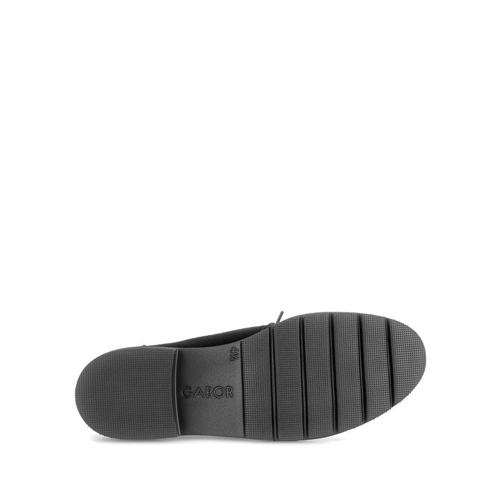 Mocassin zwart #4