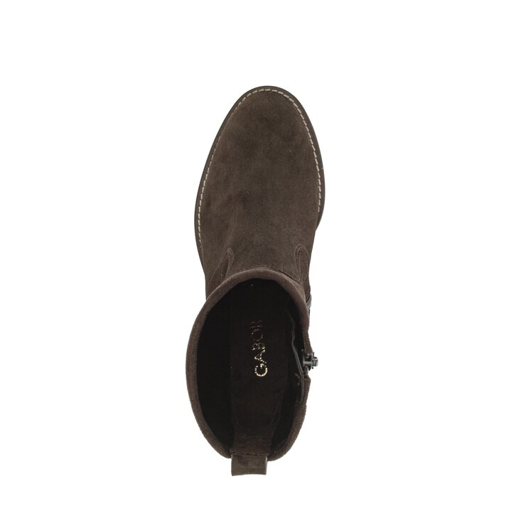 Elegante Stiefelette braun #5