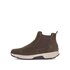 Hoge sneaker bruin