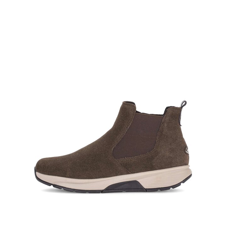 Hoge sneaker bruin #0