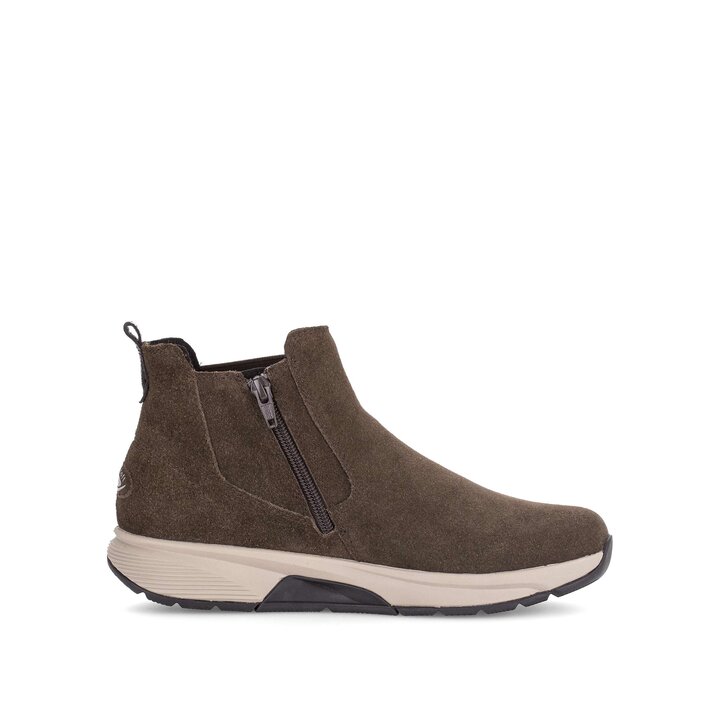Hoge sneaker bruin #1