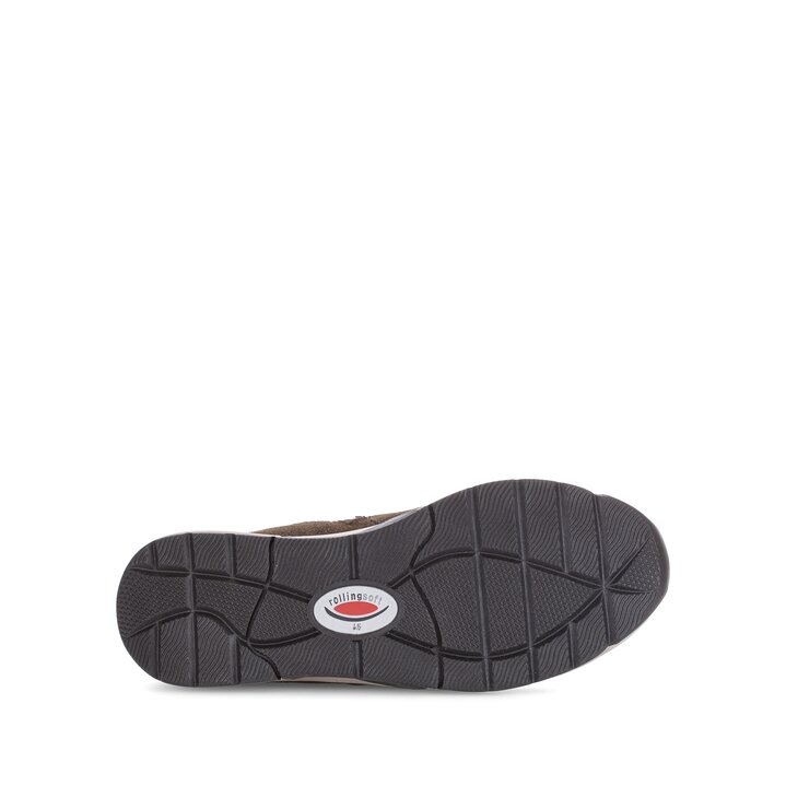 Hoge sneaker bruin #4