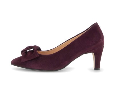 Eleganta pumps röd