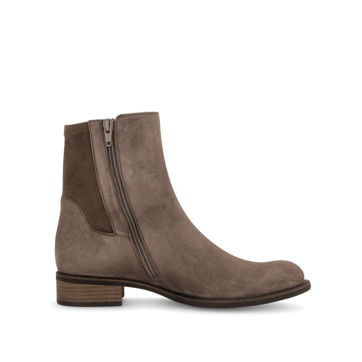 Sportliche Stiefelette braun #1
