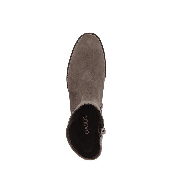 Sportliche Stiefelette braun #5