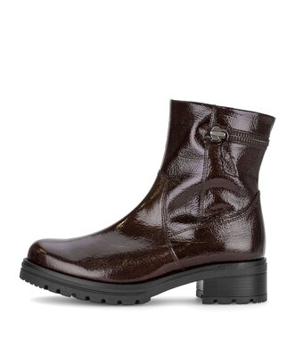 Sportliche Stiefelette braun