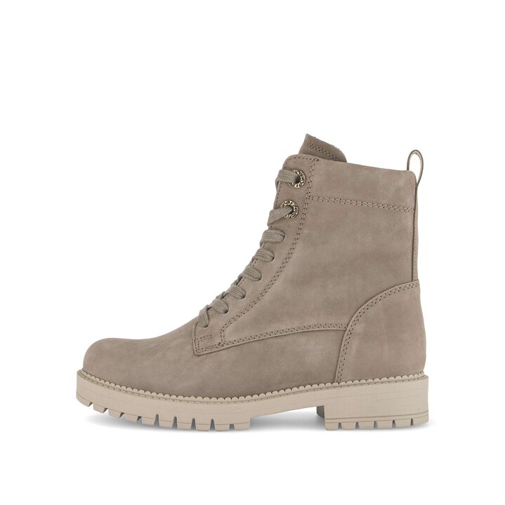 Snörstövletter beige #0