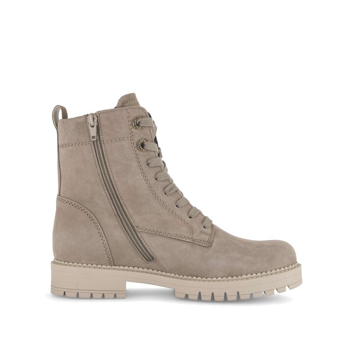 Snörstövletter beige #1
