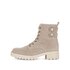Enkellaarsjes met veter beige