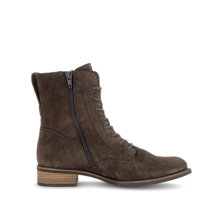 Schnürstiefelette braun #1