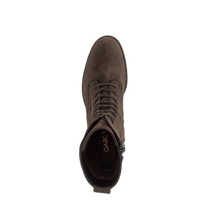 Schnürstiefelette braun #5