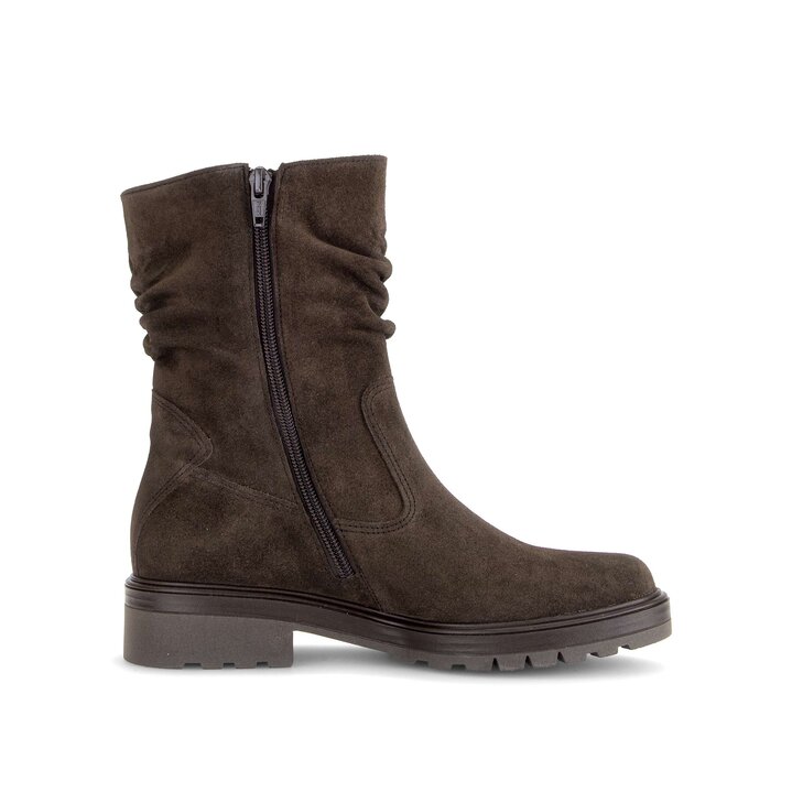 Sportliche Stiefelette braun #1