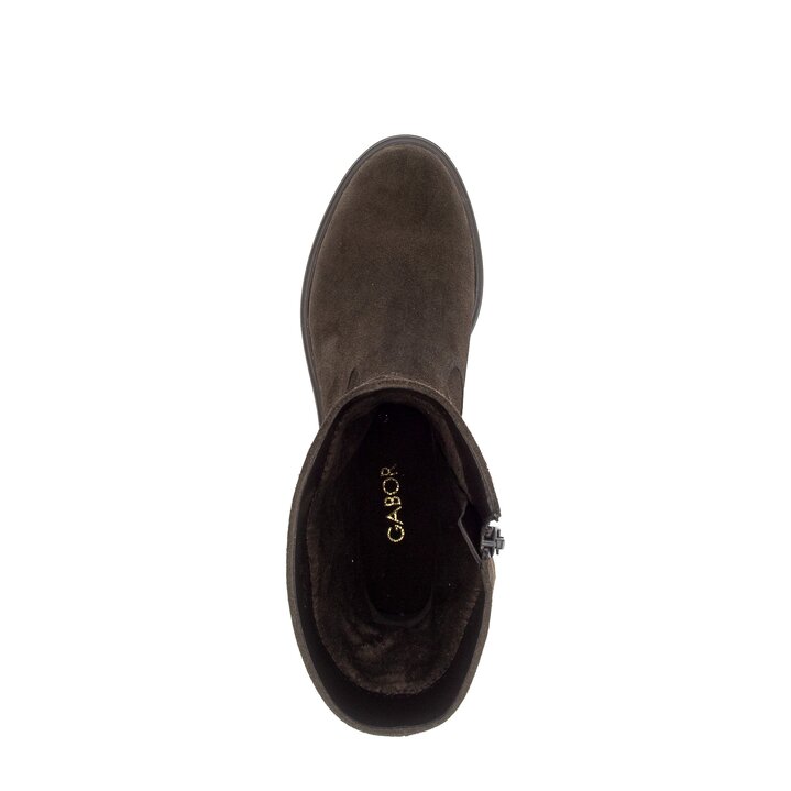 Sportliche Stiefelette braun #5