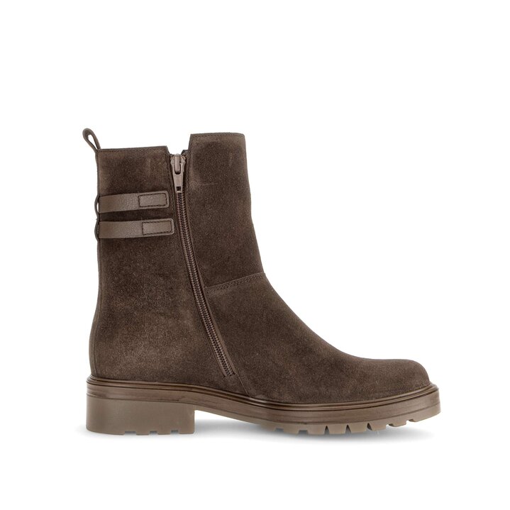Sportliche Stiefelette braun #1