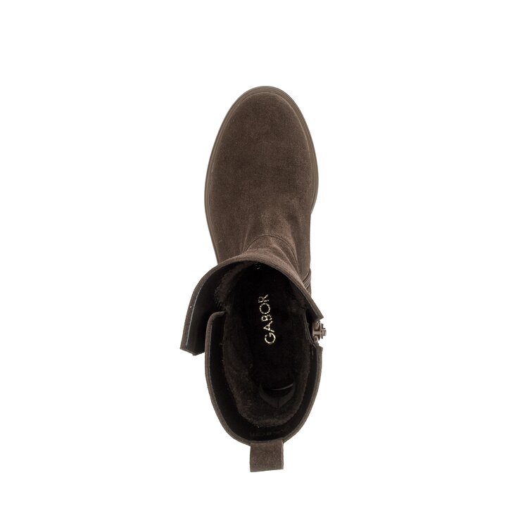 Sportliche Stiefelette braun #5