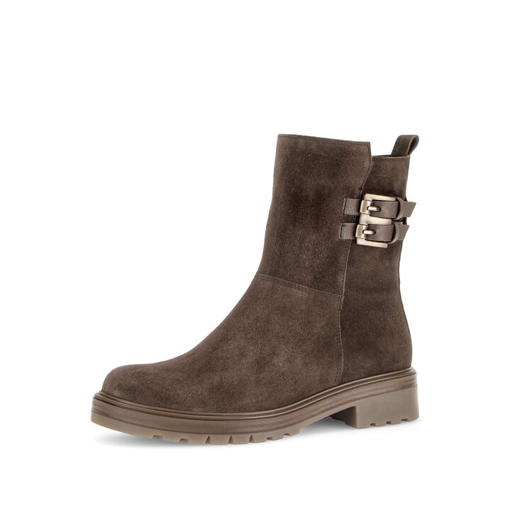 Sportliche Stiefelette braun #2