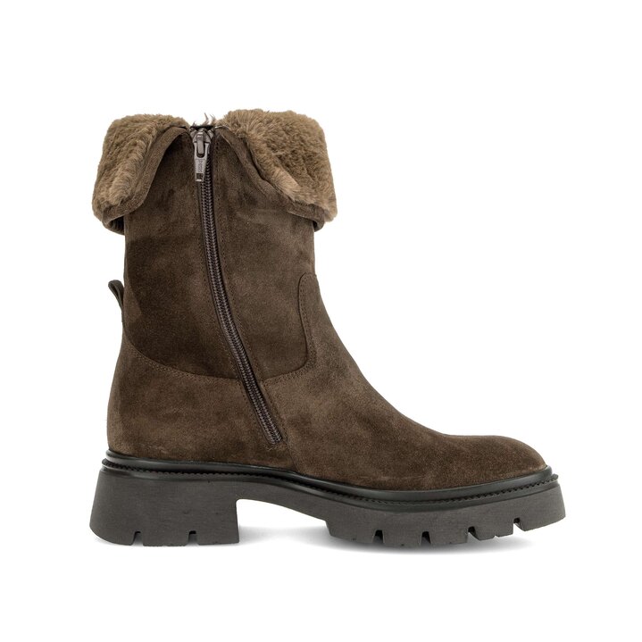 Winter enkellaarsje bruin #1