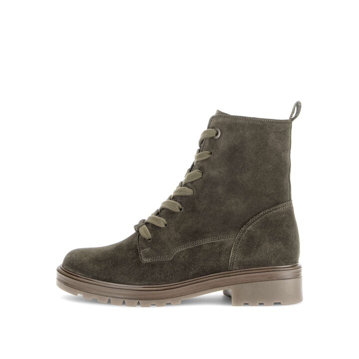 Schnürstiefelette grün #0