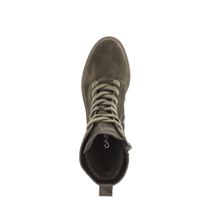 Schnürstiefelette grün #5