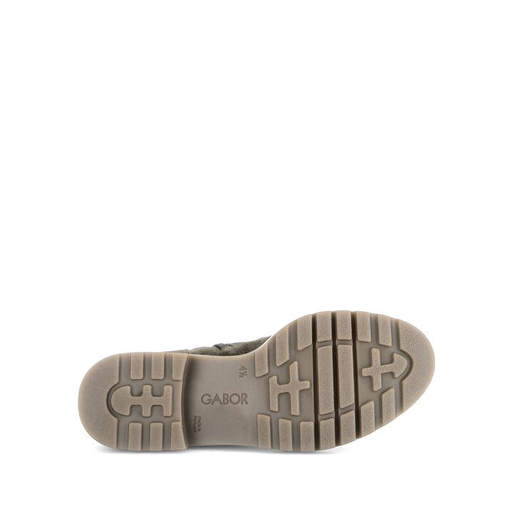 Schnürstiefelette grün #4