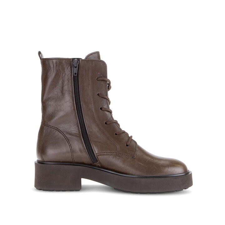 Schnürstiefelette braun #1