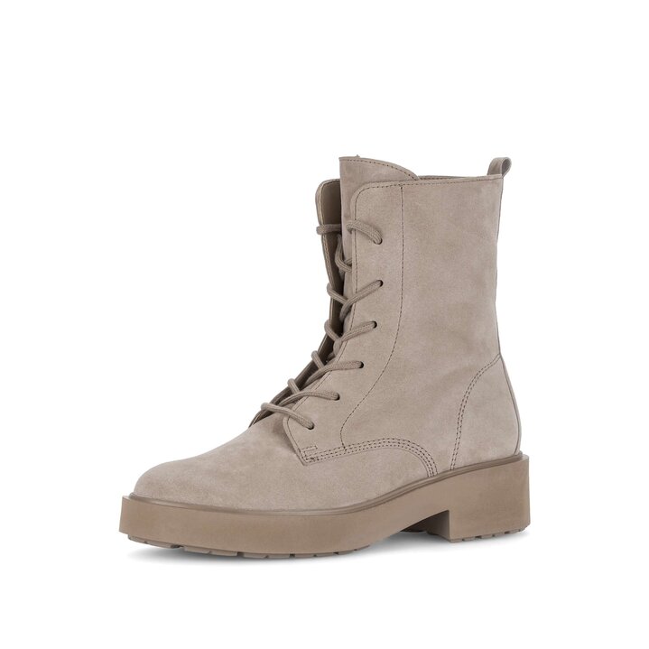 Schnürstiefelette beige #2