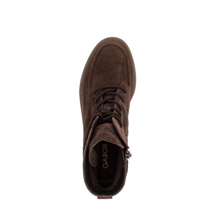 Schnürstiefelette braun #5