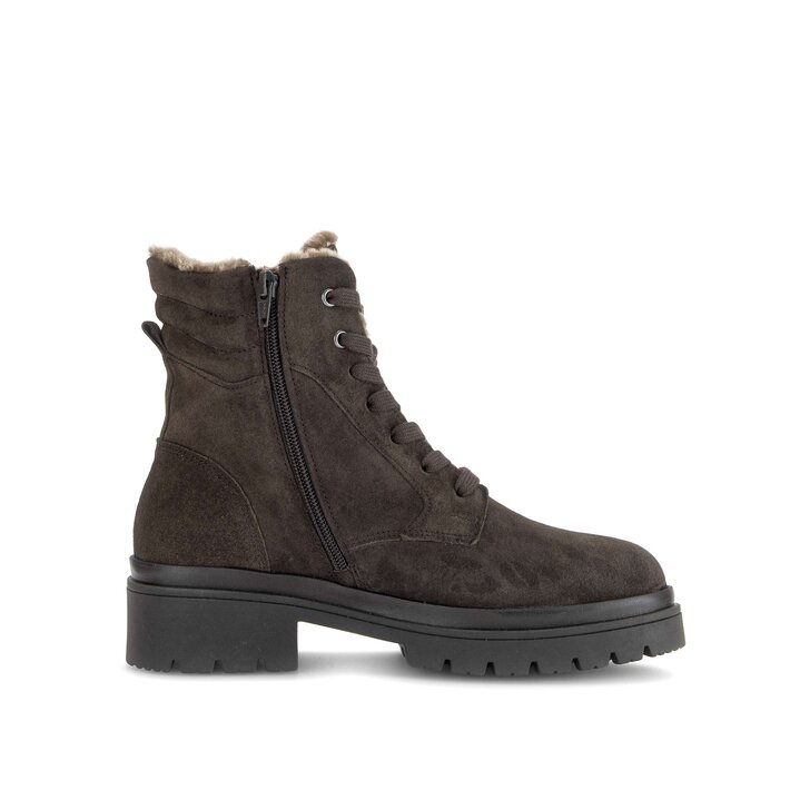 Schnürstiefelette braun #1