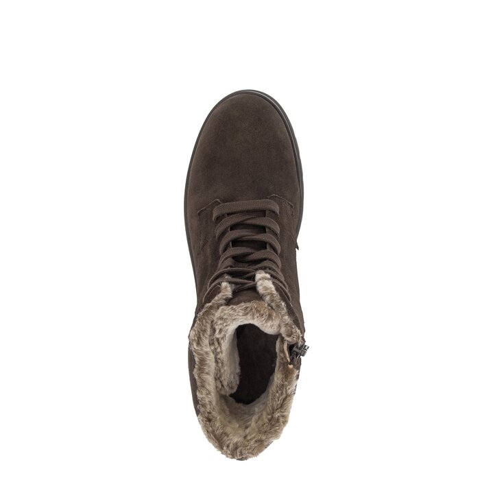 Schnürstiefelette braun #5