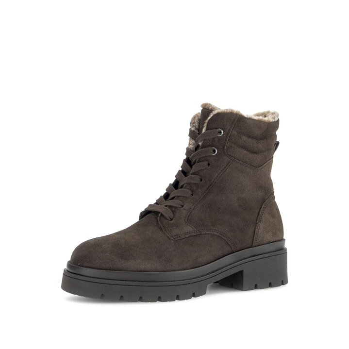 Schnürstiefelette braun #2