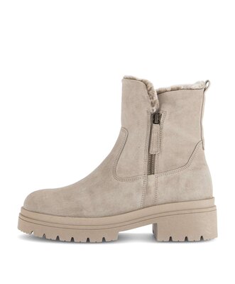 Winterstiefelette beige