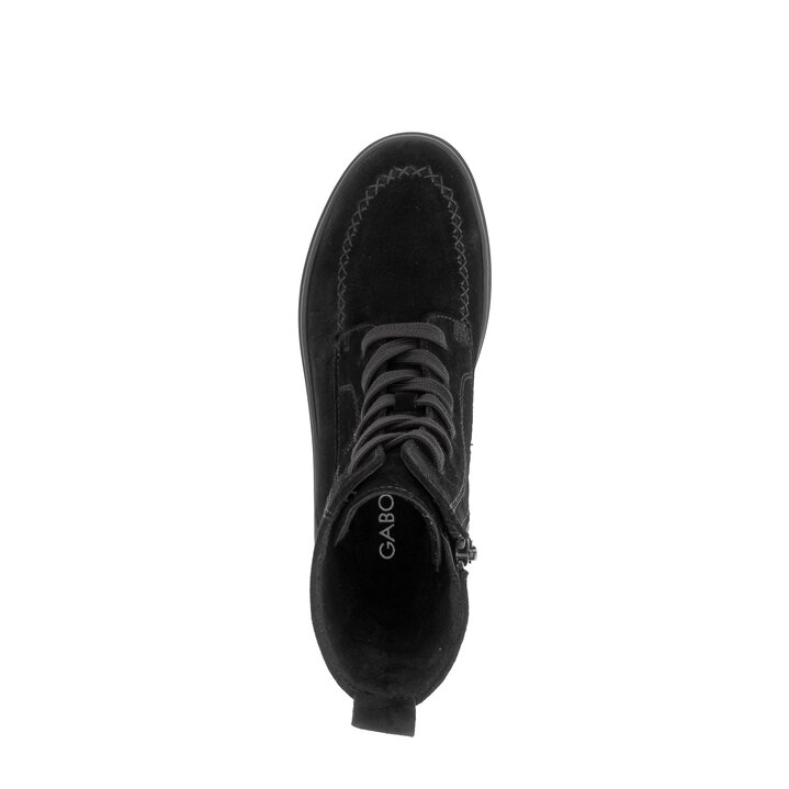 Schnürstiefelette schwarz #5