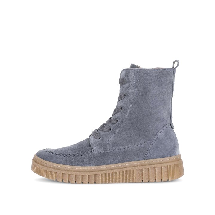 Schnürstiefelette blau #0