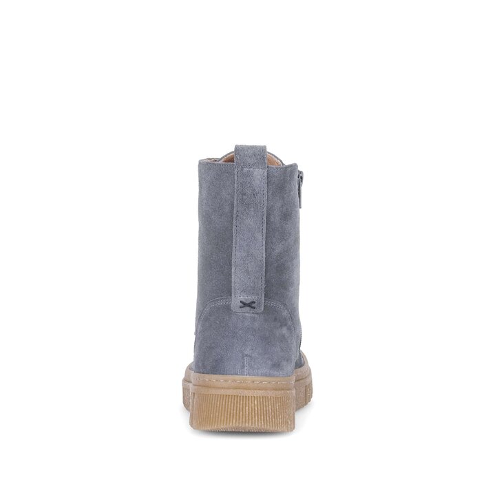 Schnürstiefelette blau #3