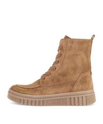Stivaletto stringato marrone