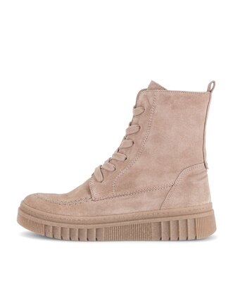 Schnürstiefelette rosa