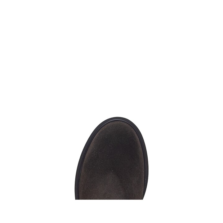 Stivali con plateau marrone #5