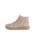Sneaker high beige