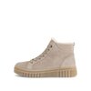 Sneaker high beige