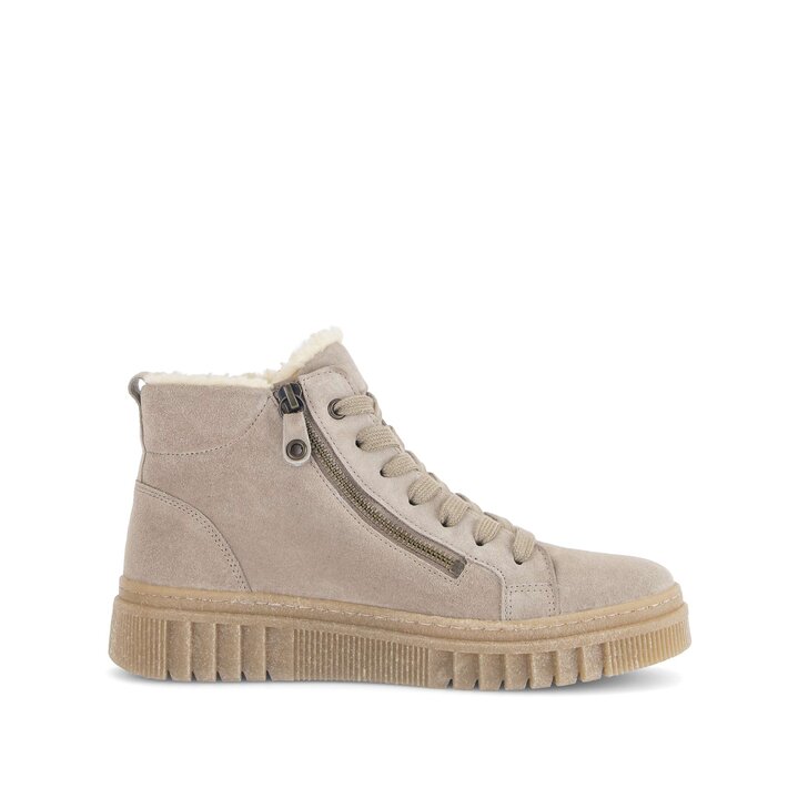 Sneaker high beige #1