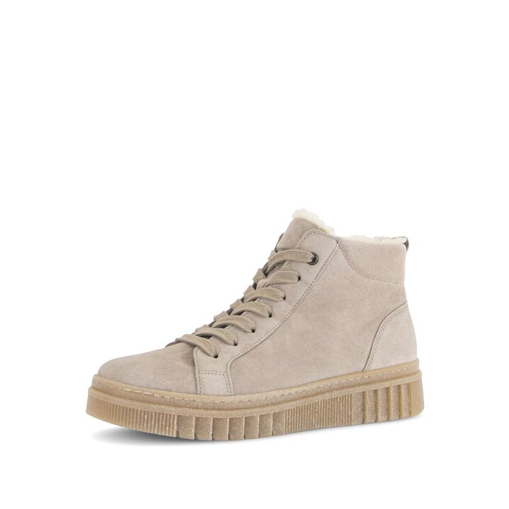 Sneaker high beige #2